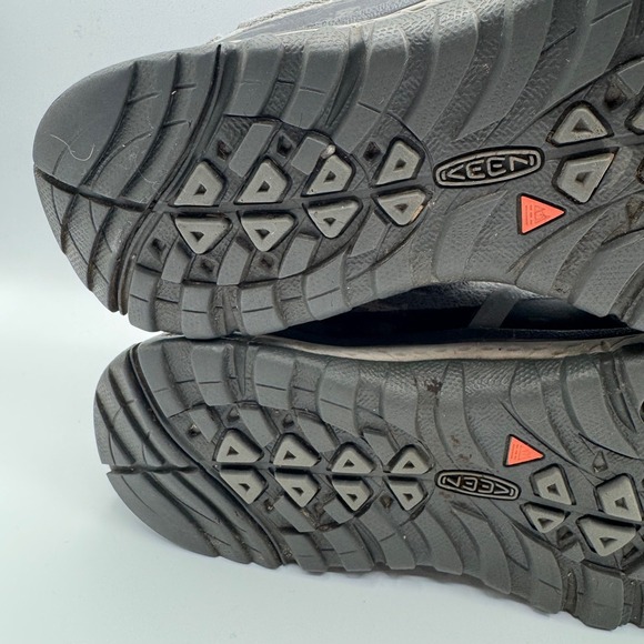Keen Venture Waterproof Hiking Boots Womens 10 Gray Knit Trail Outdoor Shoes main image 7